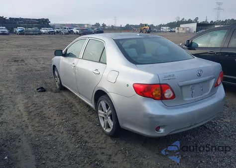2010 Toyota Corolla Le z USA, uszkodzony, nr VIN 2T1BU4EE5AC295368